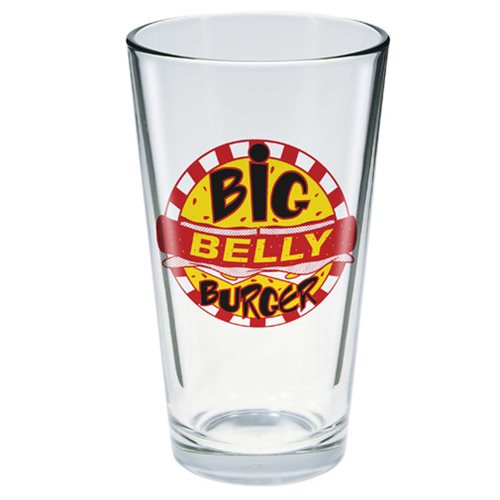 Arrow Big Belly Burger Toon Tumbler Pint Glass